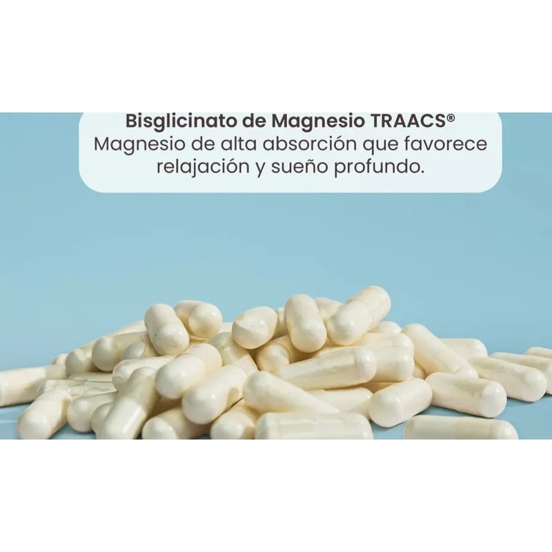 Matter Magno Complex Bisglicinato De Magnesio Quelado, Alta absorción, Apoyo