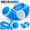Male External Urine Collector Bottle with Lid for Personal Bathroom