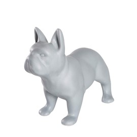 Nayothecorgi French Bulldog Statue - Metallic Gold Standing Ceramic Dog Statue - Decorative Dog Sculpture for Garden or Home Décor - French Bulldog Dog Outdoor Statue - (9.5” x 4” x 7.75”)