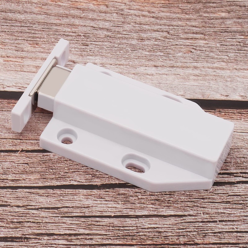 HOJLKLD Magnetic Push Latch, 2 Pack Heavy Duty Push to