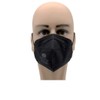 FFP2 Mask Respirator Mask without Valve Pack of 10 Black.