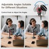 Desktop Microphone Stand Height and Angels Adjustable for Diameter Max