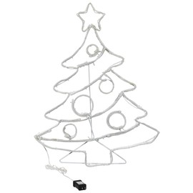 Mountain Motifs Twinkle Christmas Tree Window Rope Light Decoration