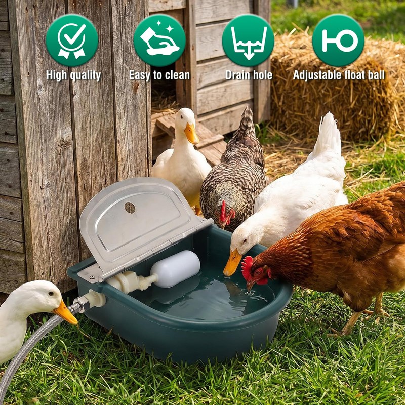 Automatic Water Bowl Livestock Waterer for Horse Cattle Goat Sheep