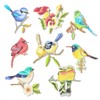 CattleyaHQ Pack of 8 Birds Appliques, Exquisite Embroidered Birds Patches,