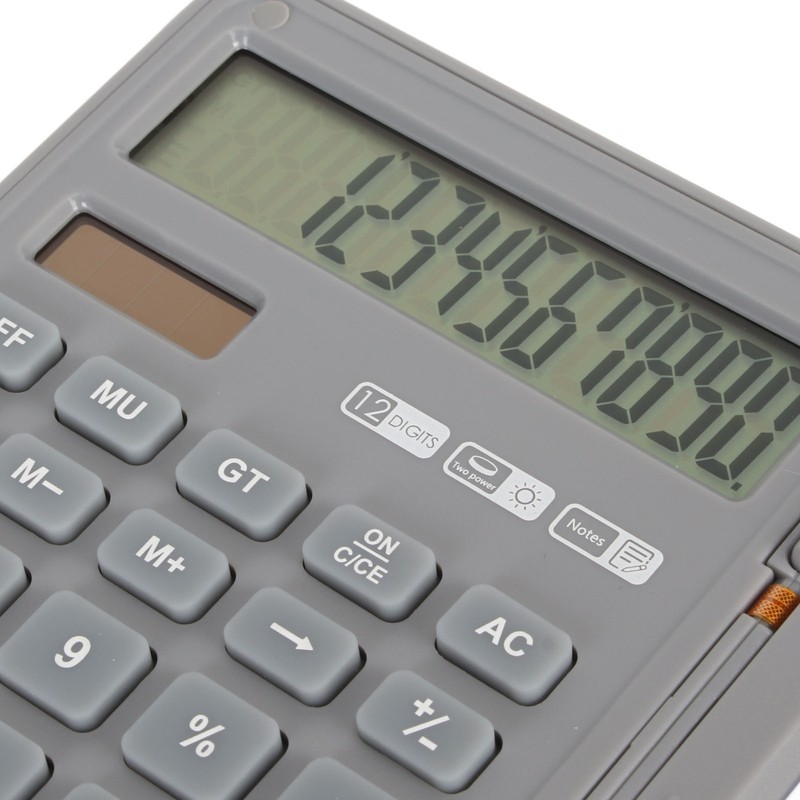 6 Inch Calculators 12 Digit Memo Lock Function Key Silence