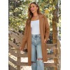 LILLUSORY Women's Long Dressy Cardigan Sweaters Fall Oversized Cozy Jacket