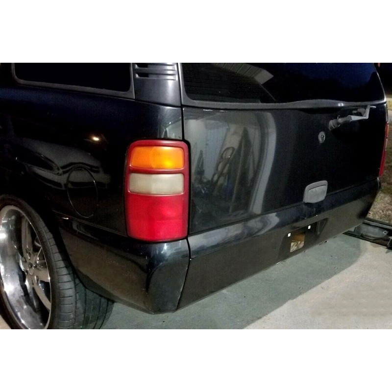 ECOTRIC Rear Roll Pan W/LED Light Compatible with 2000-2006 Chevy