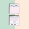 Knock Knock XOXO Sticky Note Pad (Pastel Version)