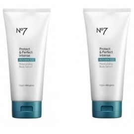 NEW ! Boots No7 Protect & Perfect Intense ADVANCED Moisturising Body Serum Hypo-allergenic 200 ml 200ml 6.7 oz 6.7oz