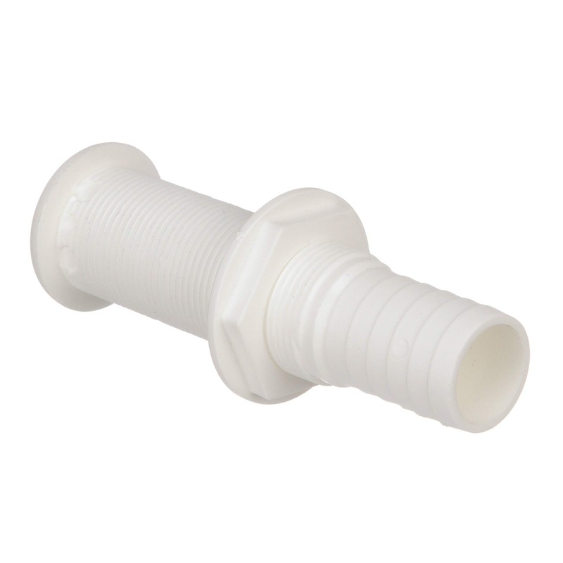 Seachoice Extra Long Thru-Hull Fitting w/Broad Flange for 1-1/8 in.
