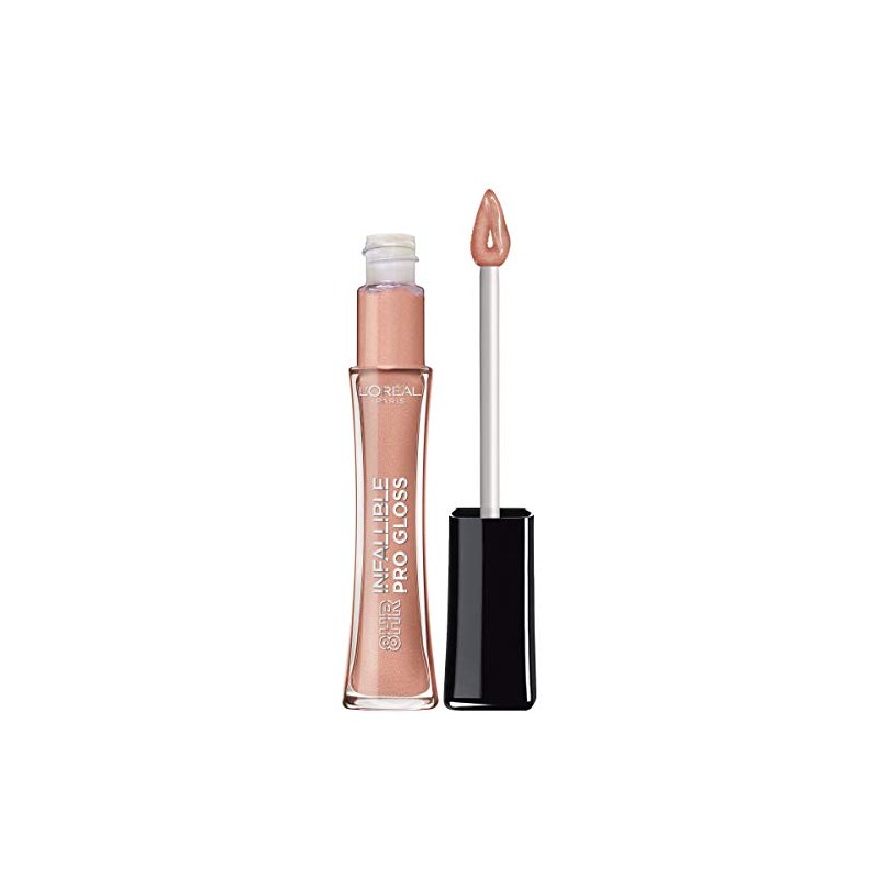 L'Oreal Paris Makeup Infallible Brillo de labios hidratante de 8