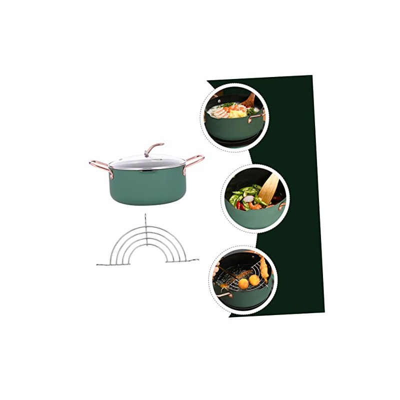 Olla Práctica para Ñiño de Acero Inoxidable Tapa de Vidrio