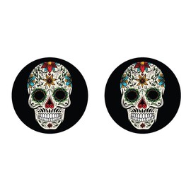 Sugar Skull Front Brake Caliper Inserts, Compatible with Harley Davidson Brembo Brakes. Sold In Pairs. MADE IN THE USA