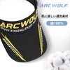 ARCWOLF Sun Visor, Sports Visor, Beautiful Silhouette, UV Protection, Golf,