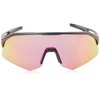 ALPINA Unisex Sonic HR Q-LITE Sunglasses, Black/Purple Metallic Matt, One