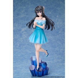 eICOCO Rascal Does Not Dream of a Knapsack Kid PVC Statue 1/7 May Sakurajima Jewel Princess 27 cm