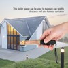 1 Piece 1-15mm Wedge Feeler Gauge Measuring Tool for Home
