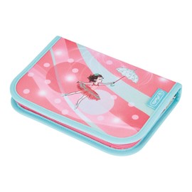 Herlitz 31-Piece Pencil case, Ballet Love, 20,5 x 14 x 3,8 cm, Playful, Romantic