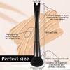 Nose Contour U-Shaped Makeup Brush - 2-in-1 Dual Ended, Precision