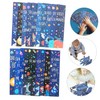 Operitacx 20pcs Space-Themed Cartoon Bookmarks for Boys and Girls Unique