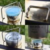 KALUGII Titanium Trivet TG-3P for Alcohol Stoves, Load Capacity UPver,