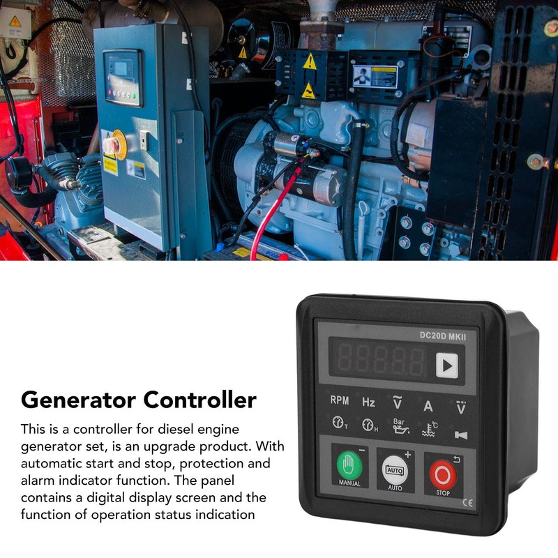 Genset Controller for Diesel Gasoline Engine Generator Automatic Control Module