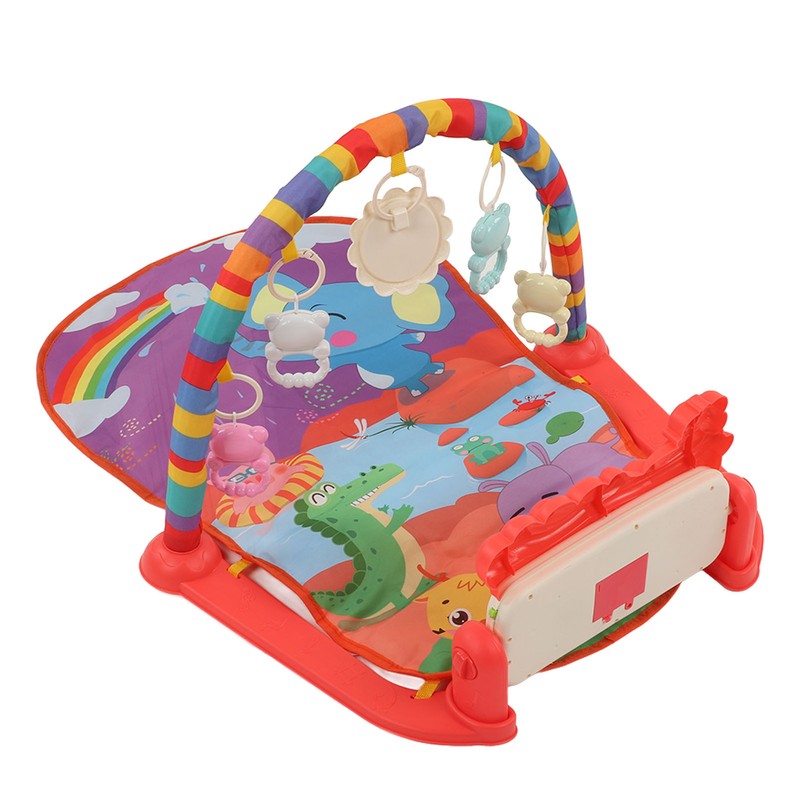 Baby Gym Piano Mat Lullabies Lights Detachable Early Educational Baby