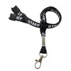 Customcard ltd. StaffBlack Staff Visitor Polka Dot Lanyards