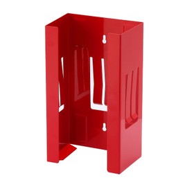 EMENTOL Magnetic Glove/Tissue Dispenser Holder, Red Glove Dispenser Wall Mount, Mount onto Tool Box or in Workshops