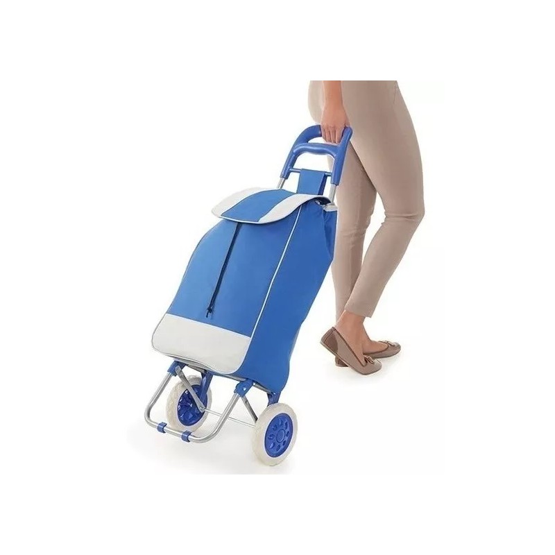 Misorel Carrito De Mandado Con Bolsa Soporta 70 Kg Hogar