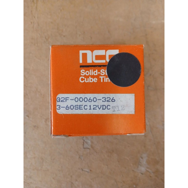 Ametek/NCC Solid State Cube Timer, Model Q2F-00060-326