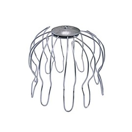 SAREI Haus- und Dachtechnik SHDT Leaf Guard NW 100 Galvanised Pack of 1