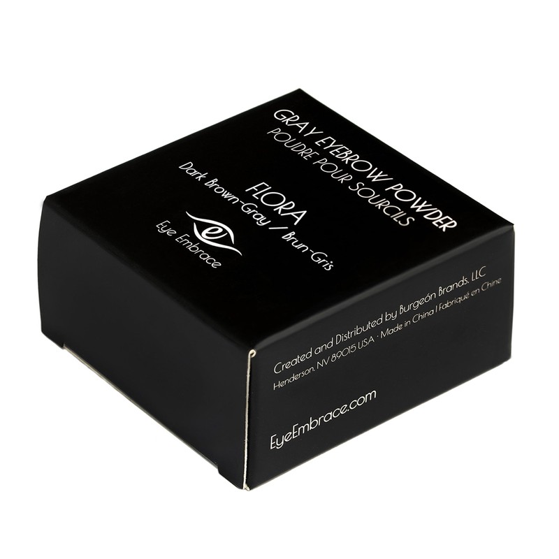 Eye Embrace Gray Eyebrow Powder, Hair Powder, Root Cover-Up –