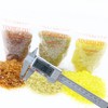 YINBEILIXU Crushed Glass Set of 7,Broken Glass Stones,1-3mm (Multicolor-e)