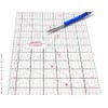 Liquidraw® Patchwork Quilting Ruler, Acrylic Imperial Template Transparent (6 x