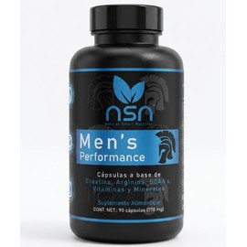 NSN | Multivitaminico para Hombre | Vitaminas y Minerales por Timo Grote para Hombres que buscan Vitalidad | con Arginina, BCAA’s, Creatina | Hierro, 