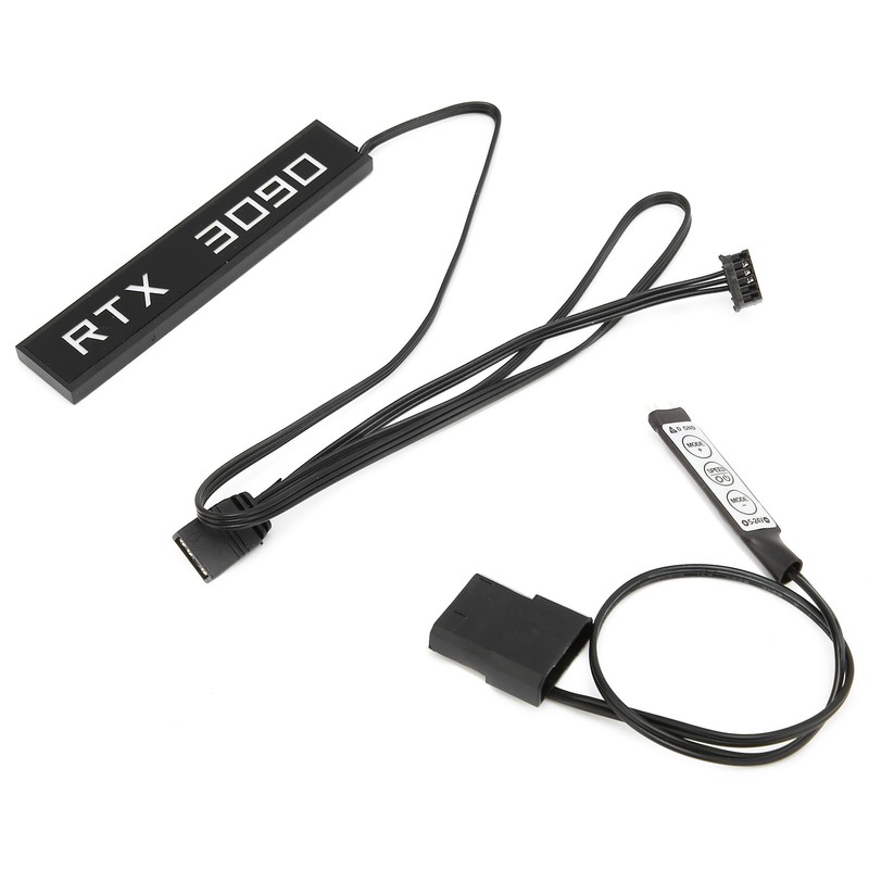 Graphics Card RGB Light 3pin 6pin 50cm Lighting Effect Synchronize