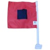 Hurricane Warning 2-Sided 12"x12" Rough Tex 100D Knit Nylon Car