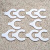 ULEIVA Replacement Mounting Clip Compatible with Kermi ZK00940001 V2 Flat