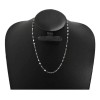 Dtup Collar De Plata Esterlina S925 Olas De Mar
