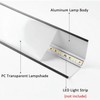 JARBIH Led Aluminum Profile for Ceiling Wall Decoration, 1M/3.3ft 6cmx6cm