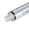BASIK Silicone O-Ring Syringes, 10cc EnFit, 20-Pack with Caps, Reusable