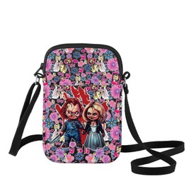 G2TUP Killer Doll Crossbody Bag Evil Doll Fans Gift Horror Shoulder Bag Murderous Toy Merchandise