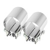 2.75 Inch 2.75" Butt Joint Exhaust Band Clamp Sleeve Stainless