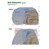 Emsco Group 2180 3 Piece Set-S/M/L-Sandstone Landscape Rock
