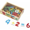 Melissa Y Doug Numeros Niño Niña 37 Pzas Madera Imanes