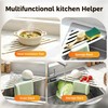 Volminex Sink Corner Drying Rack - Foldable Triangular Sink Sponge