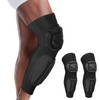 DGYAO Knee Calf Guard Support Pads Protector Padded Compression Sports