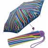 Ergobrella Children's Pocket Umbrella with Reflective Elements, Funny Stripe, Striped